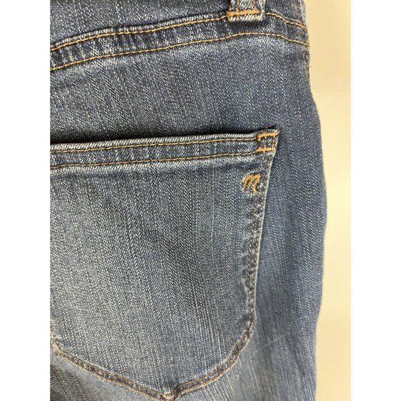 Madewell Womens 10 Inch High Rise Roadtripper Supersoft Jeans Medium Wash 27 - Picture 3 of 10